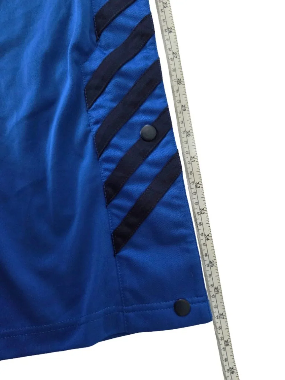 Nike Youth Large Snap Away Basketball Warm Up Pants Blue Athletic Track Joggers